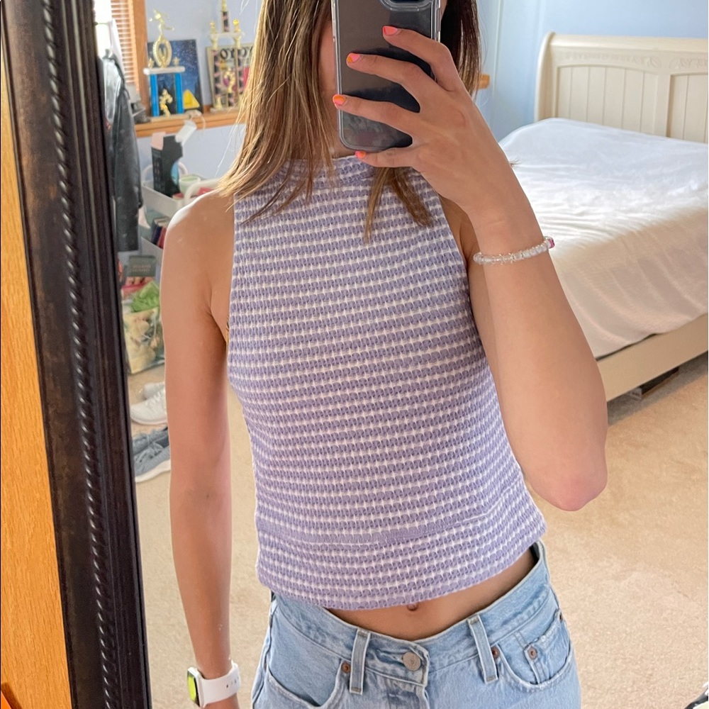 Purple Free People tank top
